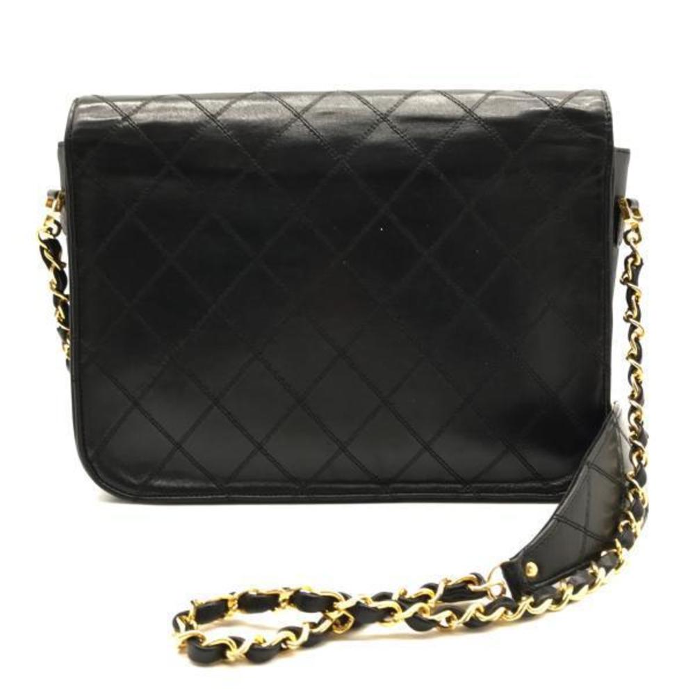 Chanel Chain Big Coco Bag Shoulder Black Bicolore Mark